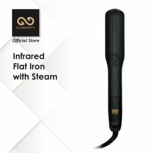 Glamfinity Infrared Flat Iron with Steam